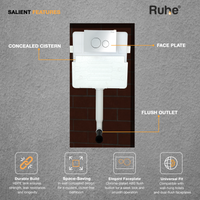 Pneumatic Concealed Cistern for Wall-Hung Commode (Tank Only)