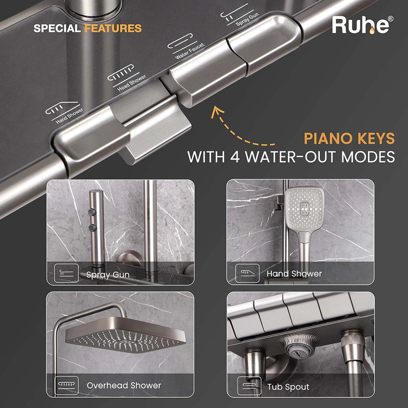 Ripple Smart Shower Panel Set