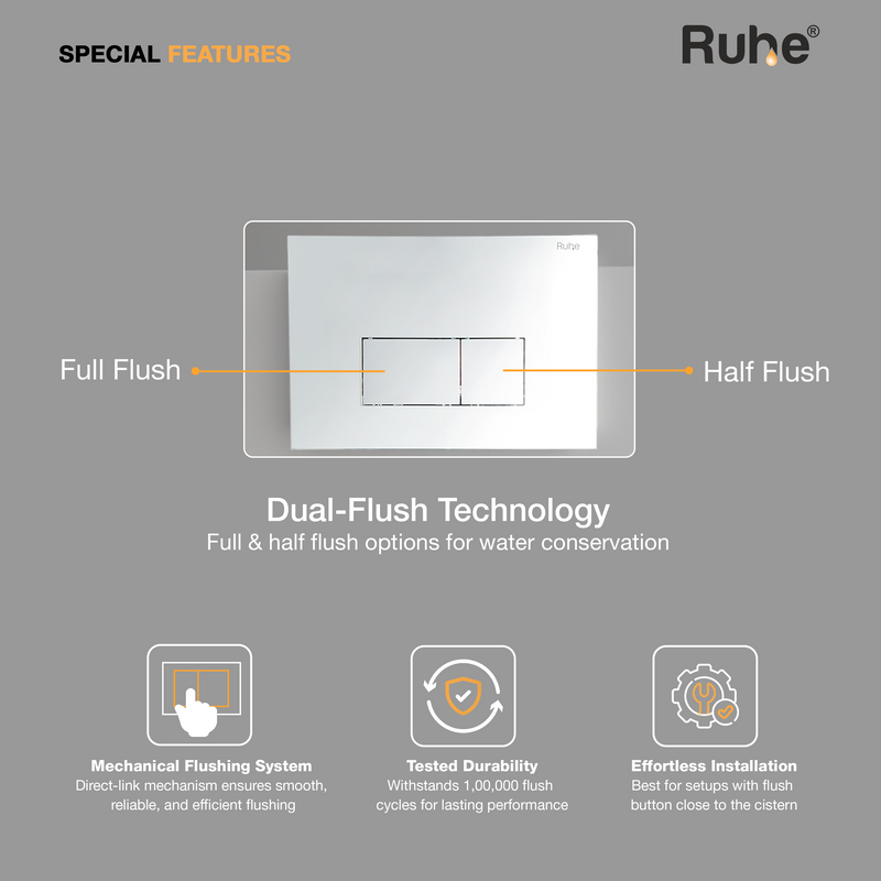 Mechanical Concealed Cistern for Western Commode