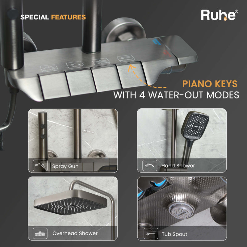 Drizzle Smart Shower Panel Set