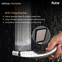 Mist ABS Hand Shower with 304-Grade Shower Tube & Hook – Chrome