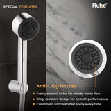 Volt Hand Shower with 304-grade SS Hose & Hook