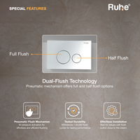 Pneumatic Concealed Cistern for Wall-Hung Commode (Full Frame)