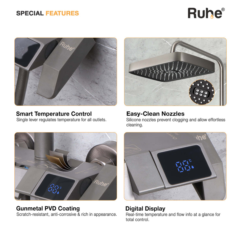 River Smart Shower Panel Set