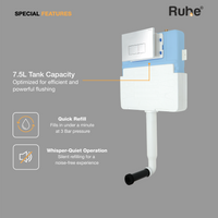 Mechanical Concealed Cistern for Wall-Hung Commode (Tank Only)