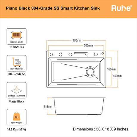 Piano Premium Smart Sink Care Bundle