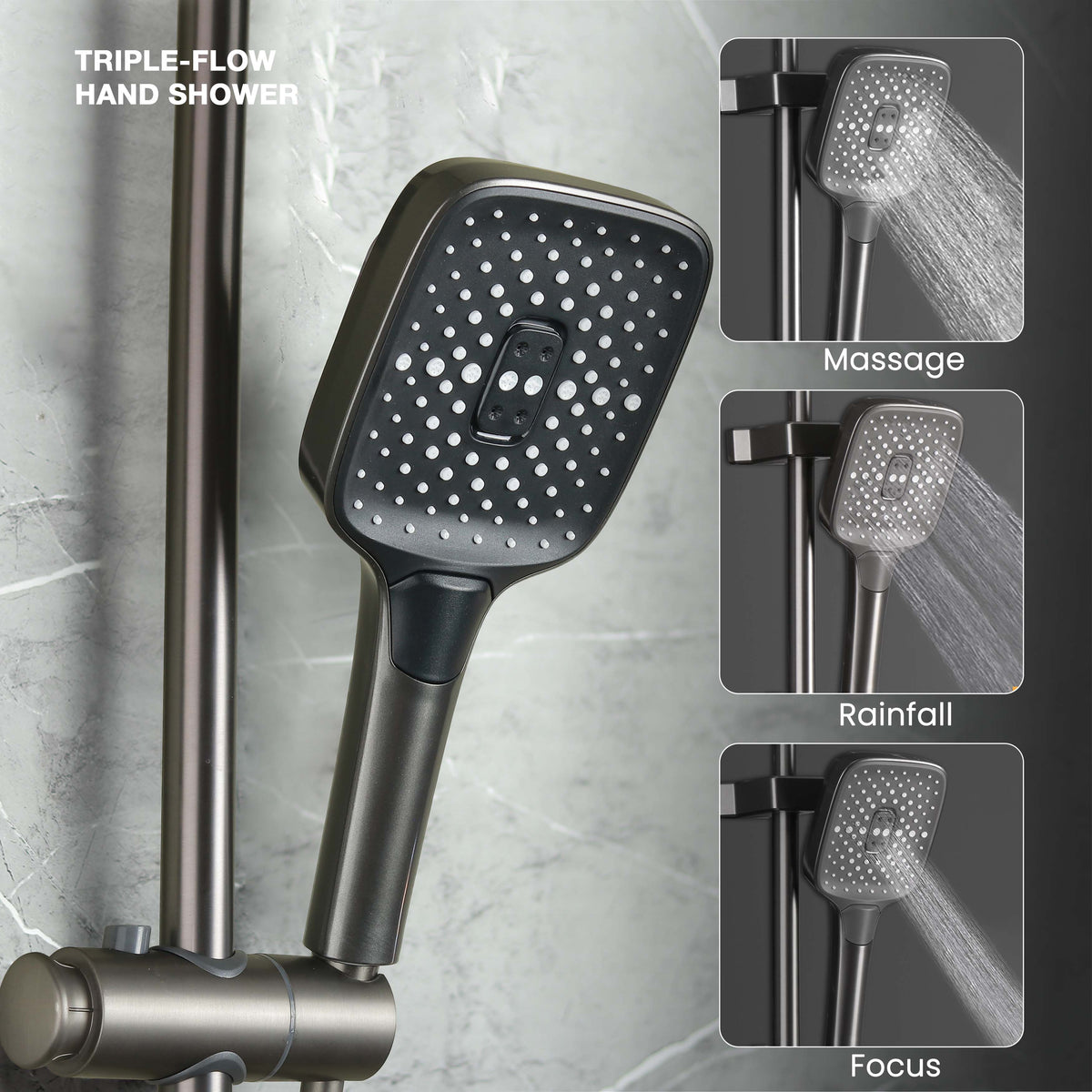 River Smart Shower Panel Set