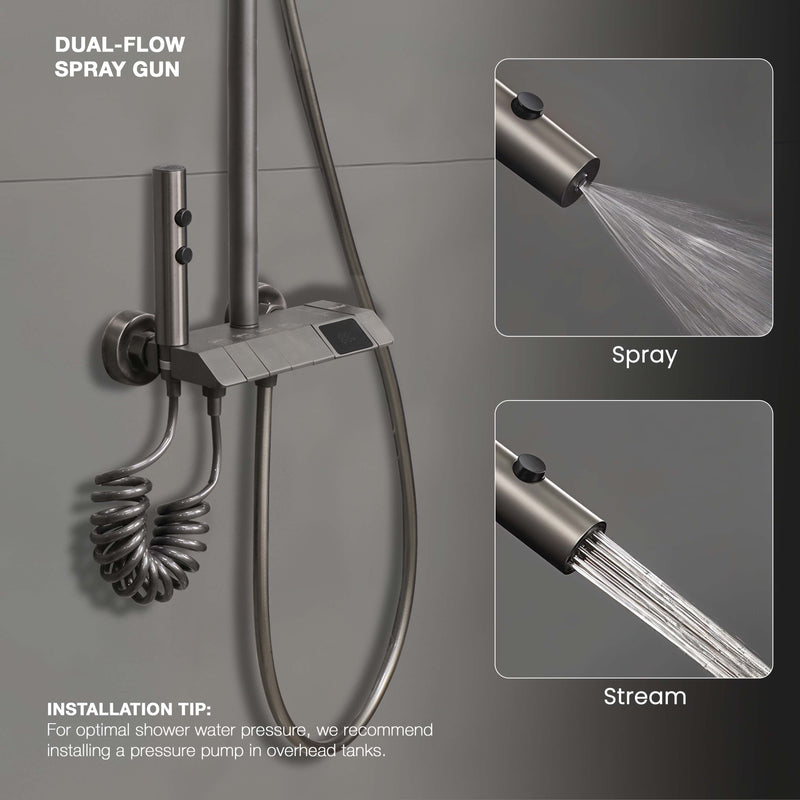River Smart Shower Panel Set