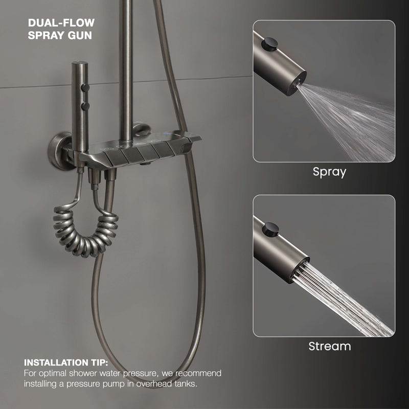 Drizzle Smart Shower Panel Set