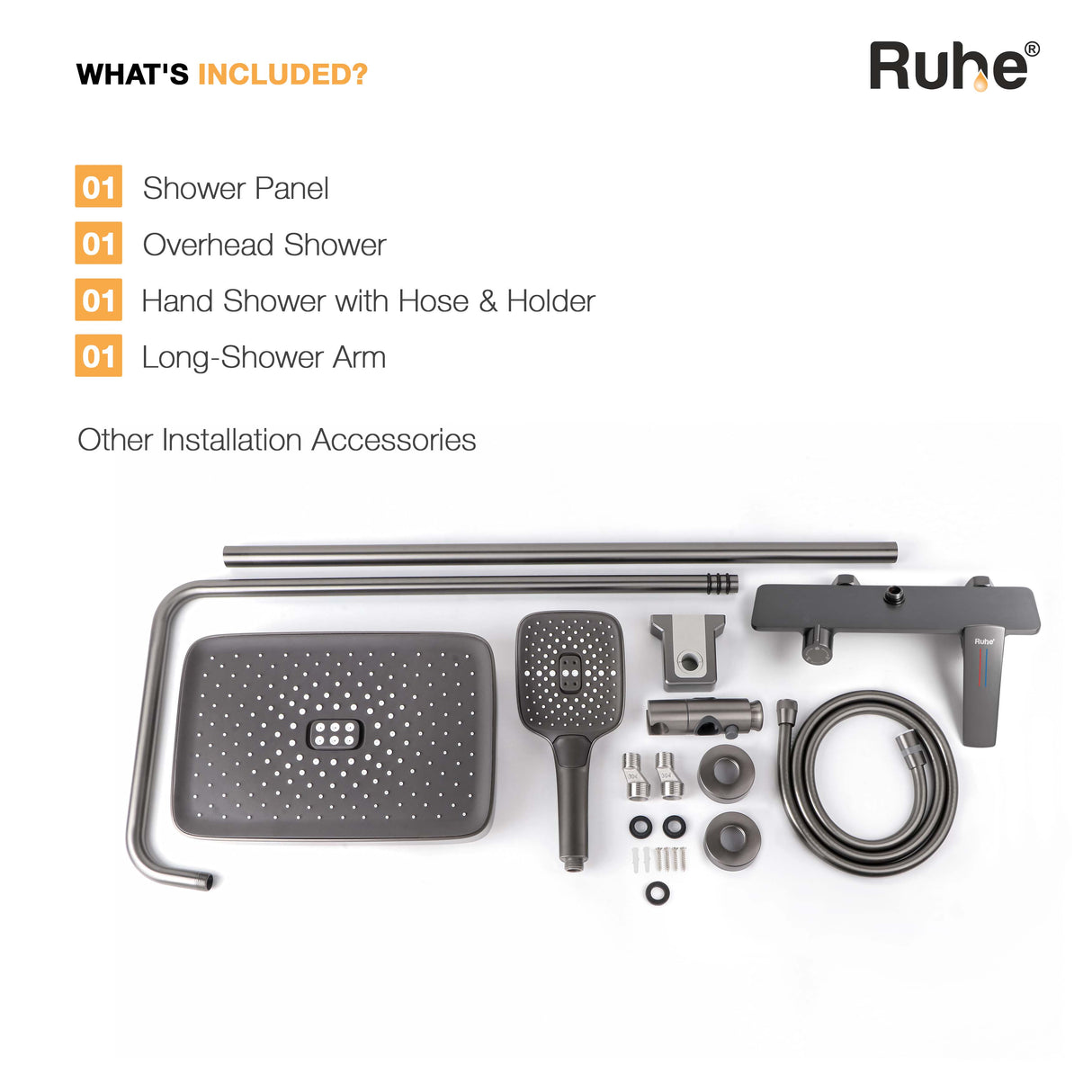 Rain Smart Shower Panel Set