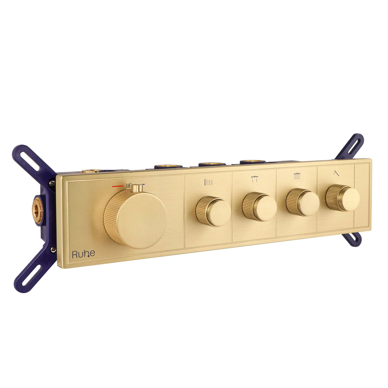 Aurora 4-Function Thermostatic Diverter