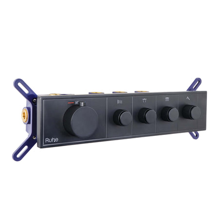 Aurora 4-Function Thermostatic Diverter