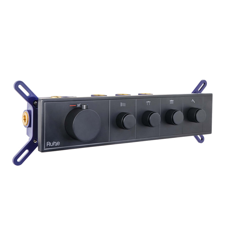 Aurora 4-Function Thermostatic Diverter