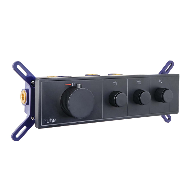 Aurora 3-Function Thermostatic Diverter