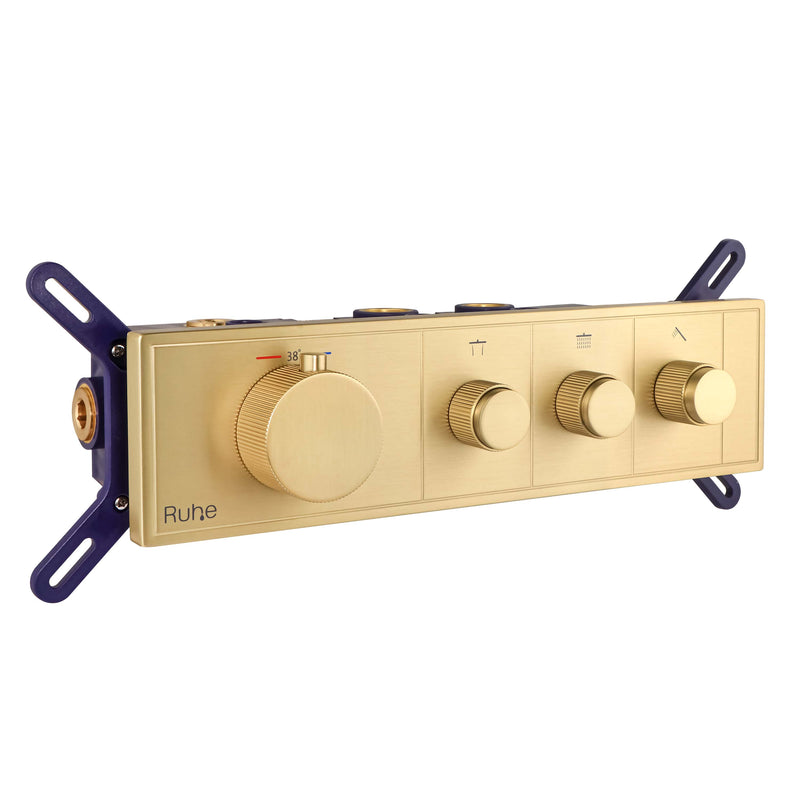 Aurora 3-Function Thermostatic Diverter