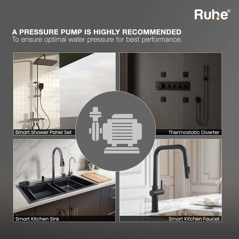Aurora 3-Function Thermostatic Diverter