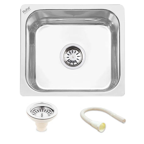 Single Bowl Kitchen Sink (16 x 14 x 6 Inches)
