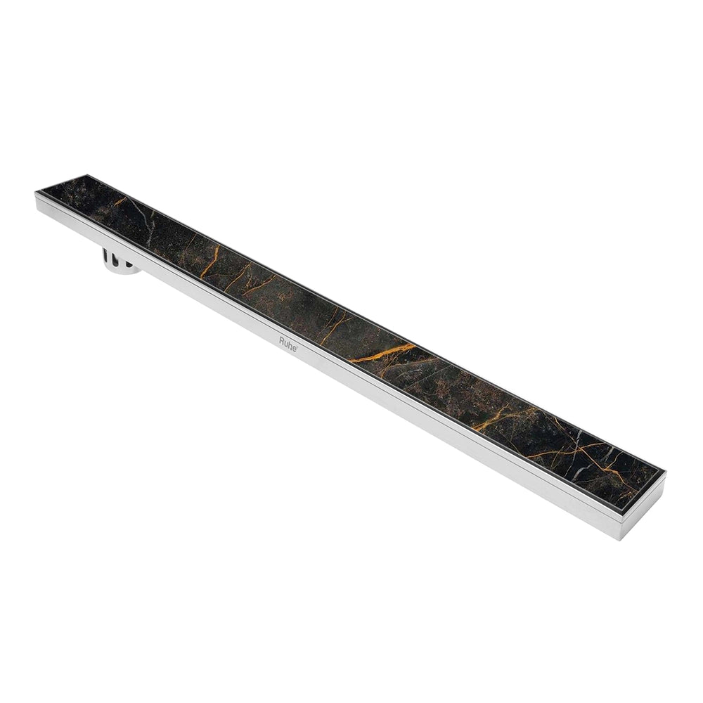 Tile-Insert Shower Drain Channel (4 Inches)