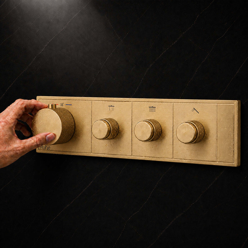 Aurora 3-Function Thermostatic Diverter
