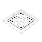Check Square Flat Cut Floor Drain