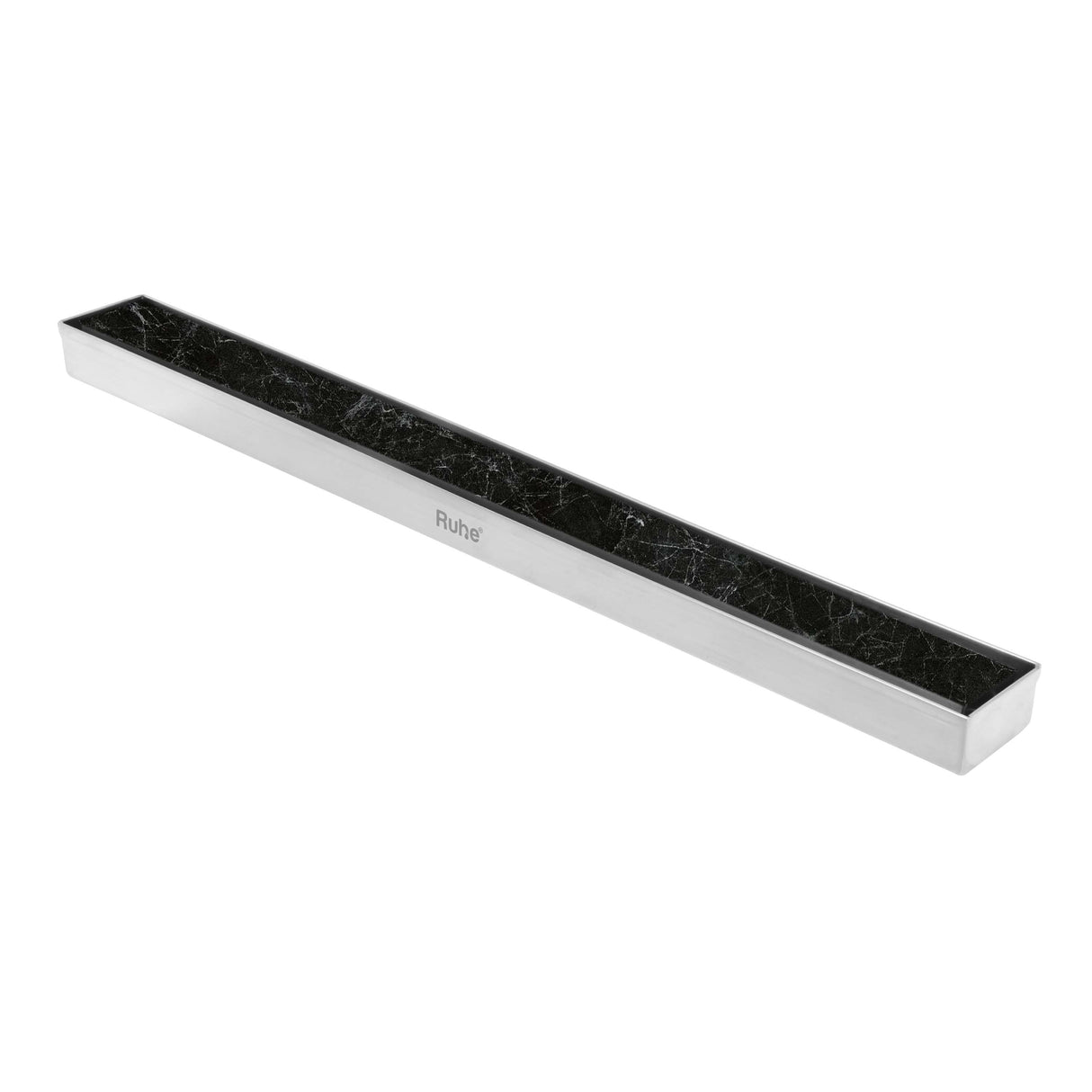 Marble-Insert Shower Drain Channel (2 Inches)