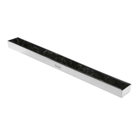 Marble-Insert Shower Drain Channel (2 Inches)