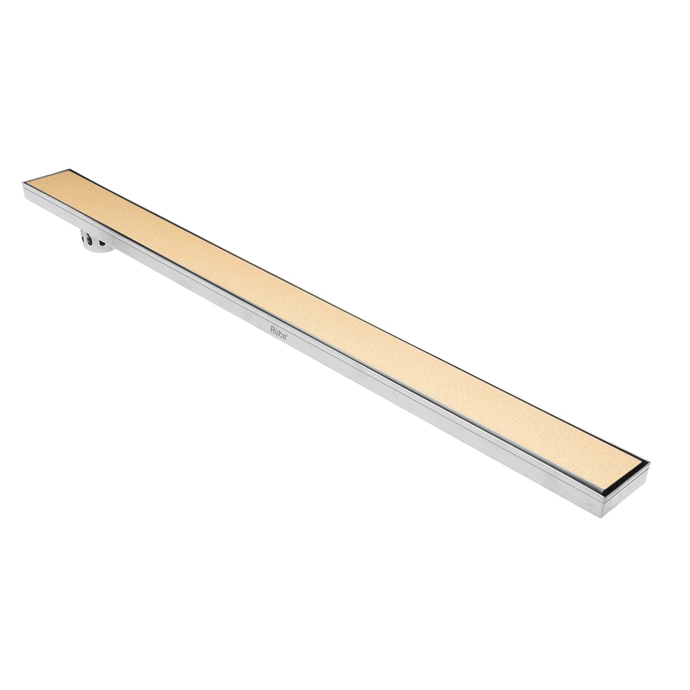 Tile-Insert Shower Drain Channel (4 Inches)
