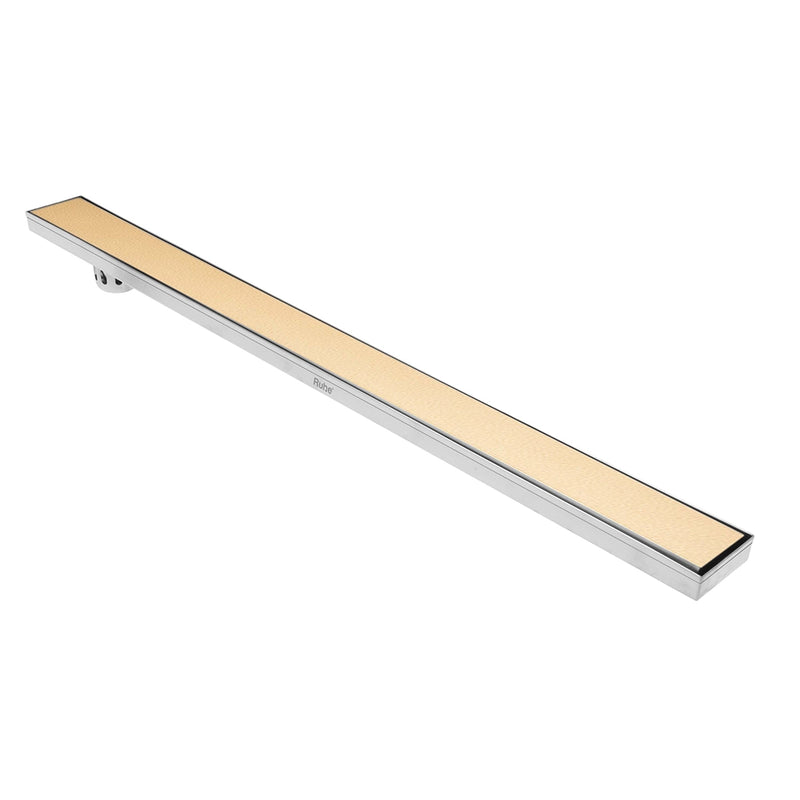 Tile-Insert Shower Drain Channel (4 Inches)