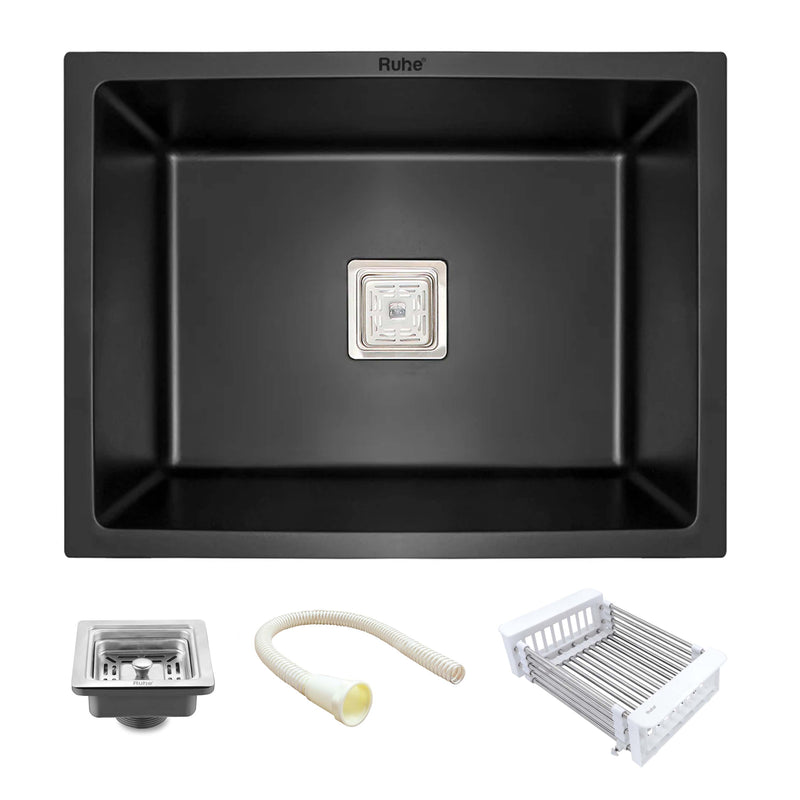 Quartz Single Bowl Kitchen Sink (24 x 18 x 9 Inches)