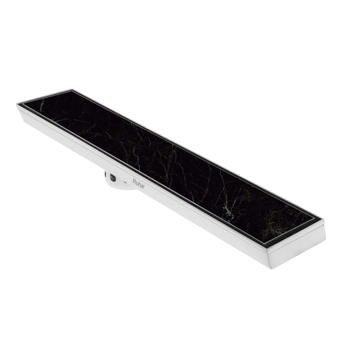 Marble-Insert Shower Drain Channel (3 Inches)