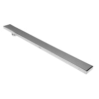 Marble-Insert 304-Grade Shower Drain Channel (4 Inches)