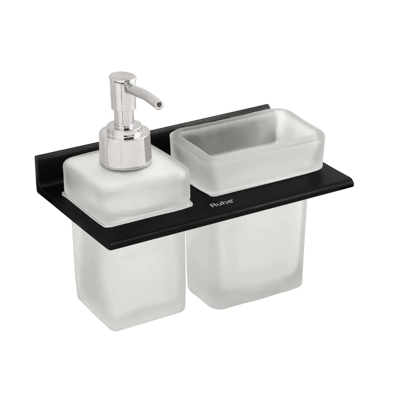 Ember Soap Dispenser With Tumbler Holder
