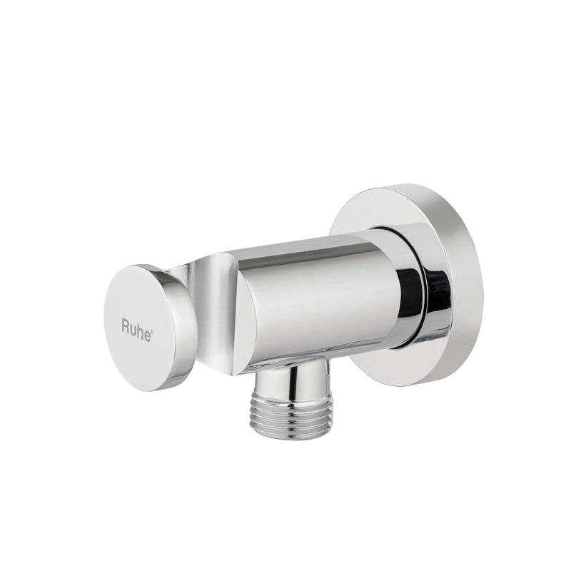 Round Hand Shower Holder with Connector