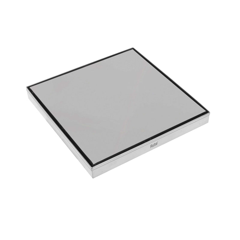 Tile-Insert Shower Drain Channel (8 x 8 Inches)