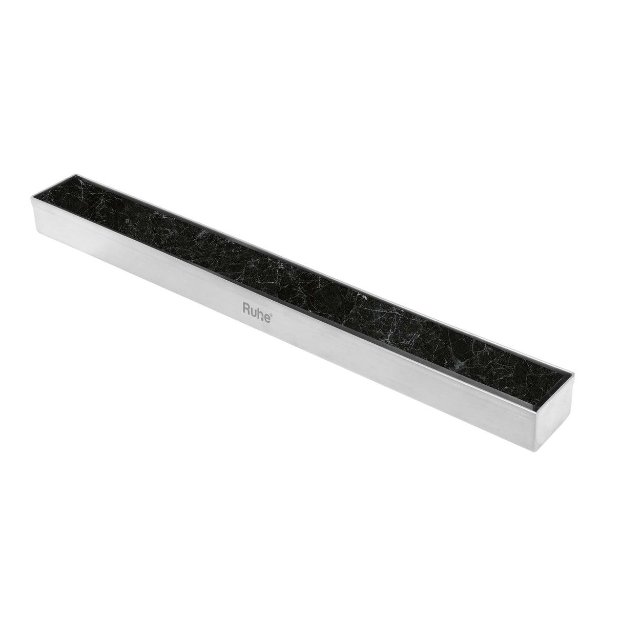 Marble-Insert Shower Drain Channel (2 Inches)