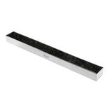 Marble-Insert Shower Drain Channel (2 Inches)