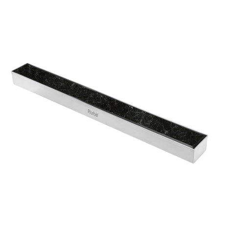Marble-Insert Shower Drain Channel (2 Inches)