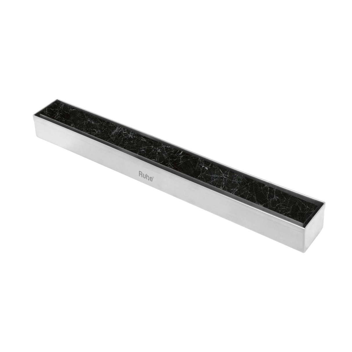 Marble-Insert Shower Drain Channel (2 Inches)