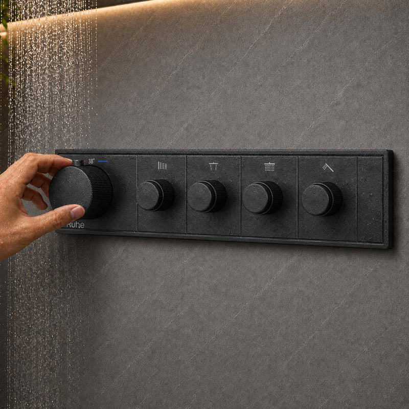 Aurora 4-Function Thermostatic Diverter