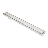 Marble-Insert Shower Drain Channel (4 Inches)