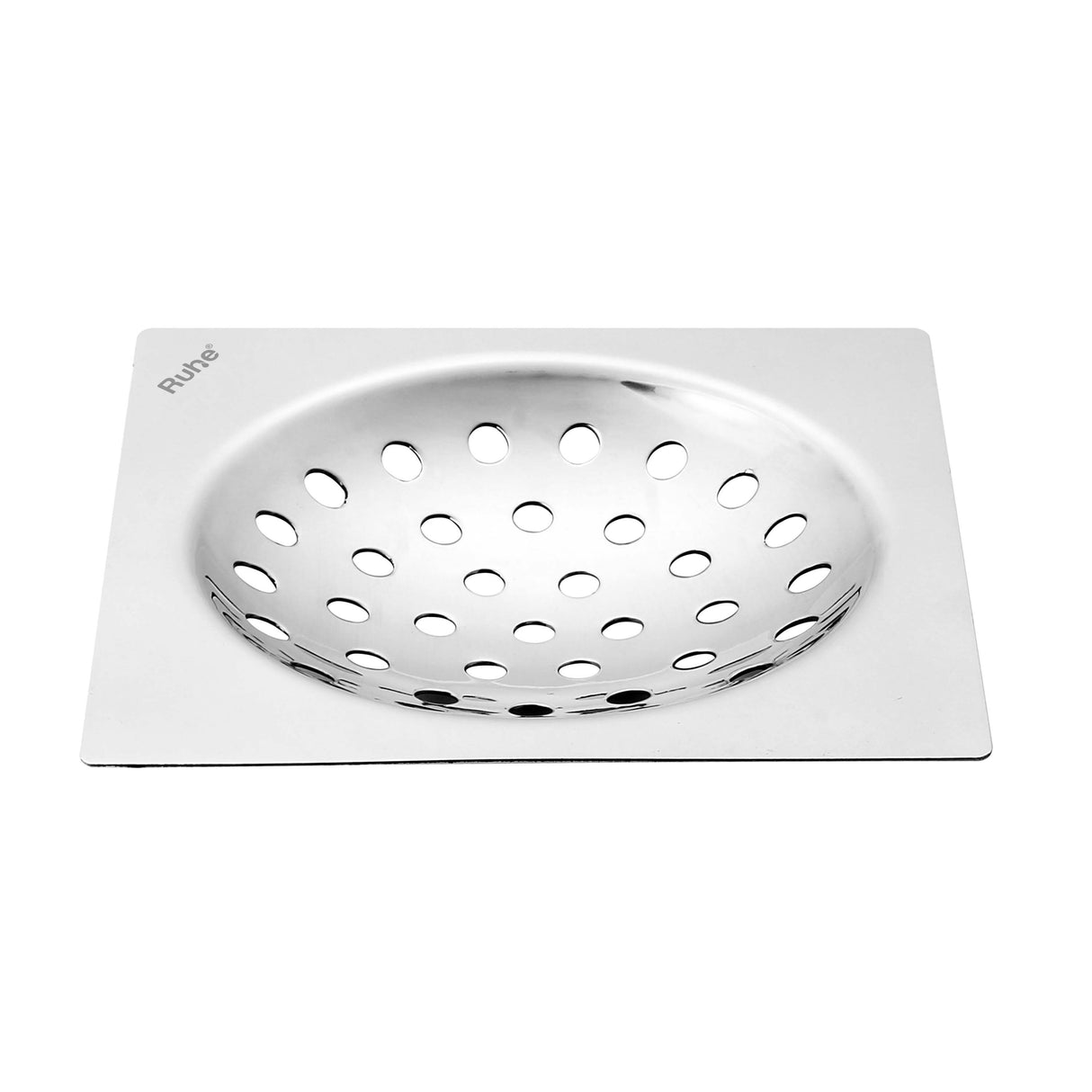 One Square Flat Cut Floor Drain