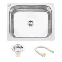 Single Bowl Kitchen Sink (27 x 21 x 9 Inches)