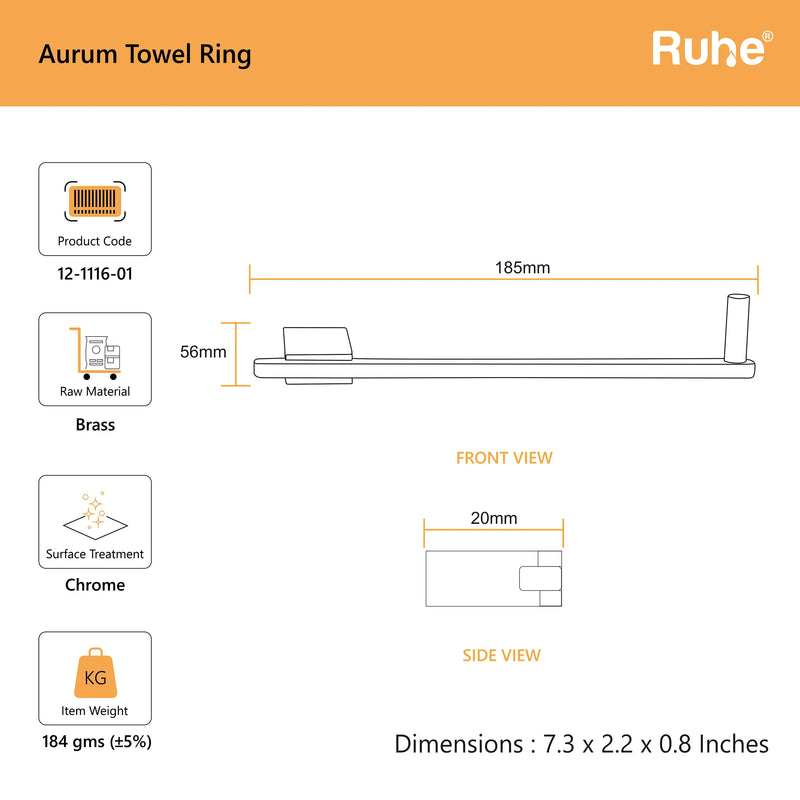 Aurum Towel Ring