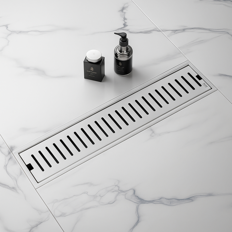 Vertical Shower Drain Channel (4 Inches)