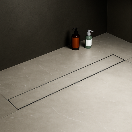Tile-Insert 304-Grade Shower Drain Channel (3 Inches)