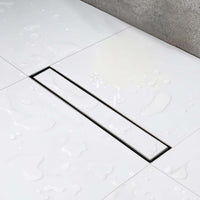 Marble-Insert 304-Grade Shower Drain Channel (2 Inches)