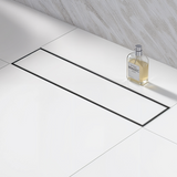 Tile-Insert Shower Drain Channel (4 Inches)