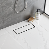 Tile-Insert Shower Drain Channel (4 Inches)