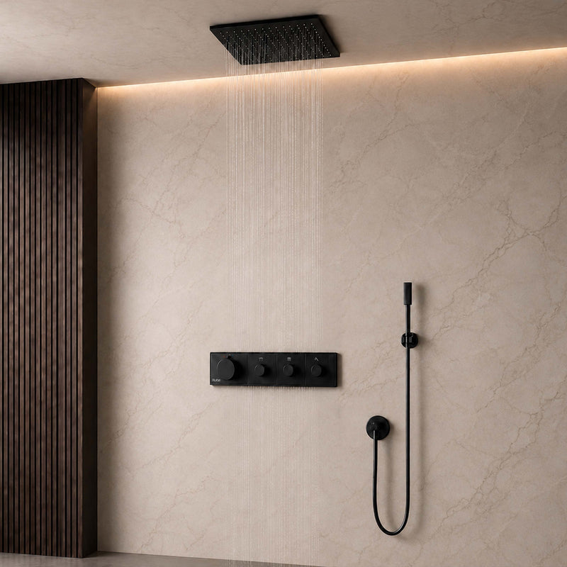 Aurora 3-Function Thermostatic Diverter