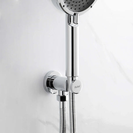 Round Hand Shower Holder with Connector